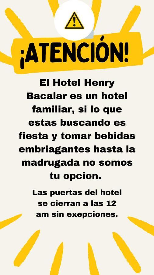 Hotel Henry باكالار المظهر الخارجي الصورة